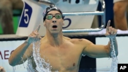 Michael Phelps, le 9 août 2016, Rio de Janeiro, Brésil. (AP Photo/Michael Sohn)