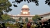 FILE - A view of India's Supreme Court building in New Delhi. The court turned down a request Friday for a 10-year-old rape survivor to undergo an abortion, citing potential risks to her health.