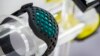 FILE - A wearable fitness device from Moov offers high-tech ways of getting in shape.