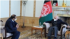 Indian National Security Advisor Ajit Doval meets Afghan President Ashraf Ghani in Kabul, Jan. 13, 2021 (Afghan Presidential Office)