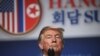 U.S. President Donald Trump holds a news conference after his summit with North Korean leader Kim Jong Un at the JW Marriott hotel in Hanoi, Vietnam, Feb. 28, 2019.