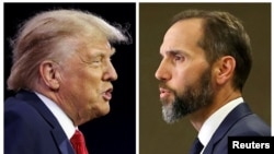 Novoizabrani predsjednik Donald Trump i specijalni savjetnik Jack Smith, 2023.