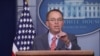 Le secrétaire général par intérim de la Maison-Blanche, Mick Mulvaneyà Washington, États-Unis, le 17 octobre 2019.