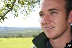 Conservationist Ian Stewart surveys his land