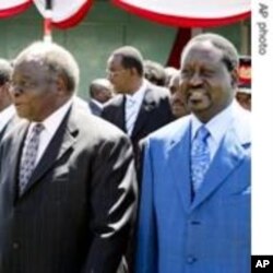 President Mwai Kibaki and Prime Minister Raila Odinga