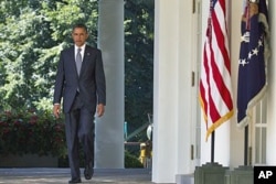 Le président Barack Obama (Maison Blanche, 31 août 2011)