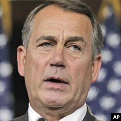 John Boehner, l'un des dirigeants républicains à critiquer l'intervention en Libye