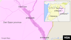 Provinsi Deir Ezzor di Suriah.