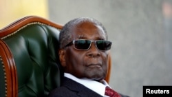Zimbabwe's former president Robert Mugabe 