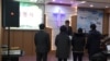교인 80%가 탈북민인 서울 열방샘교회(통일소망선교회) 행사 현장. 역시 탈북민인 이빌립 목사(가운데) 얼굴은 교회 측 요청에 따라 가렸다.