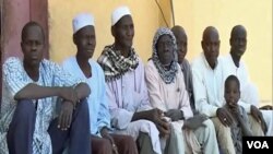 Former Boko Haram fighters are seen in Meri, Cameroon, April 9, 2021. (Moki Edwin Kindzeka/VOA)