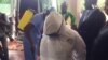 Kuhlolwa idawo yokugcina abalomkhuhlane weCoronavirus COVID-19 eWilkins Hospital eHarare. (VOA)