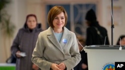 Aktuelna predsjednica Moldavije Maia Sandu