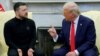 Umongameli Trump weMelika lomongameli Zelenskyy weleUkraine
