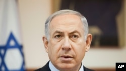 Le Premier ministre israélien Benjamin Netanyahu
