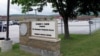 FILE - A sign marks the location of the U.S. Citizenship and Immigration Services Vermont Service Center, July 14, 2020, in St. Albans, Vermont. With some exceptions, USCIS will operate as usual if the government shuts down, because it is mostly fee-funded.