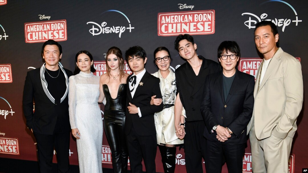 ภาพจากงานเปิดตัวภาพยนตร์ "American Born Chinese" ที่นิวยอร์ก