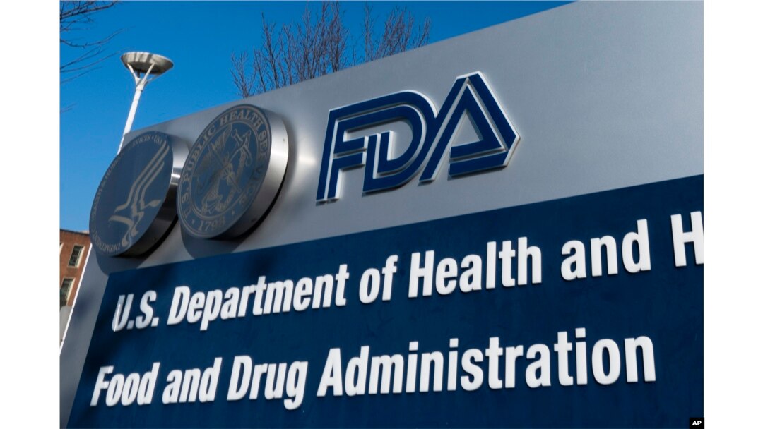 FILE - A sign for the Food and Drug Administration is displayed outside their offices in Silver Spring, Md., on Dec. 10, 2020. Novo Nordisk plans to ask the FDA to approve their weight loss pill later this year. (AP Photo/Manuel Balce Ceneta, File)