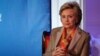 FILE - Former U.S. Secretary of State Hillary Clinton takes part in the Women for Women International Luncheon in New York City, New York, May 2, 2017. 