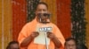  India’s ruling Bharatiya Janata Party (BJP) leader Yogi Adityanath takes the oath as the new chief minister of India’s most populous state of Uttar Pradesh during a swearing-in ceremony in Lucknow, India, March 19, 2017. 