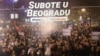 Razglednica koja se deli na protestu u Beogradu pod sloganom "Jedan u pet miliona", Foto: Glas Amerike