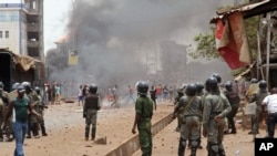 Violences dans la capitale guinéenne le 13 avril 2015