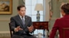 အမေရိကန်နိုင်ငံခြားရေးဝန်ကြီး Marco Rubio နဲ့ CBS ရုပ်သံ မေးမြန်းခန်း။ (Photo: Marco Rubio's X media, 02/20/2025)