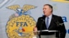 Secretary of State Mike Pompeo speaks to the Future Farmers of America and Johnston High School students, March 4, 2019, in Johnston, Iowa. 