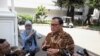 Gubernur Bank Indonesia Agus Martowardojo di komplek Istana Kepresidenan, 27 Agustus 2015 (Foto: VOA/Andylala)