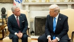 ဂျော်ဒန်ဘုရင်ကို သမ္မတ Trump အိမ်ဖြူတော်မှာ တွေ့ဆုံ