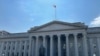 Zgrada sekretarijata za finansije u Washingtonu, 1. septembra 2024.