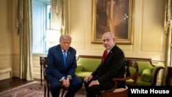 trump ترامپ netanyahu نتانیاهو 