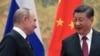 俄罗斯总统普京于2022年2月4日在中国北京与中国国家主席习近平会晤。