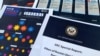 Pages from the U.S. State Department's Global Engagement Center report released on Aug. 5, 2020, are seen in this photo. 