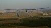 Solar-powered Plane Lands in Spain
