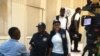 L'équipe des observateurs électoraux de la SADC au Botswana.