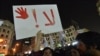 Des manifestants égyptiens participent à une manifestation au Caire contre le harcèlement sexuel, le 12 février 2013.