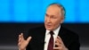 Ruski predsednik Vladimir Putin govori tokom svoje godišnje konferencije za novinare i pozivne emisije u Gostinjskom dvoru u Moskvi, Rusija, 19. decembra 2024.