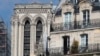 Wooden planks are pictured at Notre Dame cathedral, April 19, 2019 in Paris. Rebuilding Notre Dame, the 800-year-old Paris cathedral devastated by fire this week, will cost billions of dollars as architects, historians and artisans work to preserve the medieval landmark. 