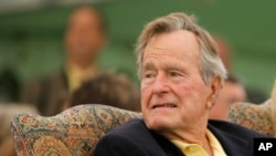 Rais wa zamani wa Marekani, George H.W. Bush 