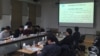 18일 서울 동숭동 예술가의 집에서 열린 '통일문화 정책포럼'에서 박영정 한국문화관광연구원 통일문화연구센터장이 발제를 하고있다.